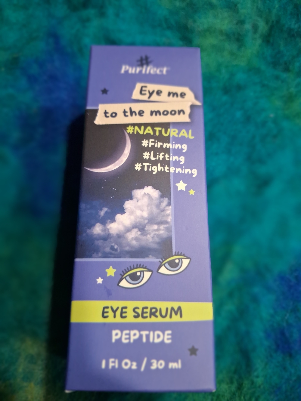 Eye Me to the Moon Natural Peptide Eye Serum - Purple